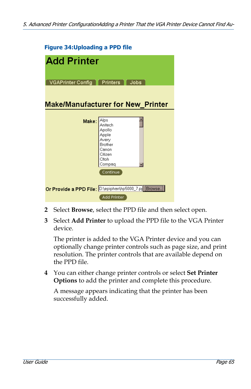 Epiphan VGA Printer User Manual | Page 65 / 86