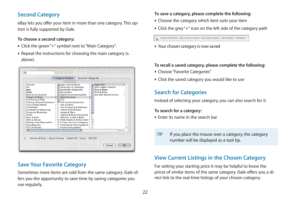 equinux iSale 5.9.7 User Manual | Page 22 / 92