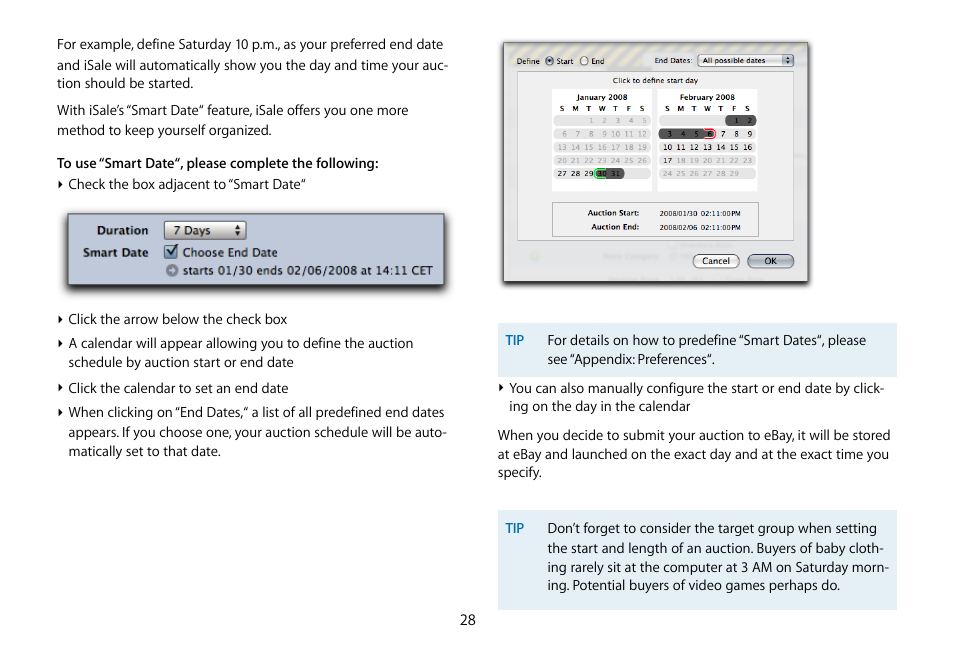 equinux iSale 5.9.7 User Manual | Page 28 / 92