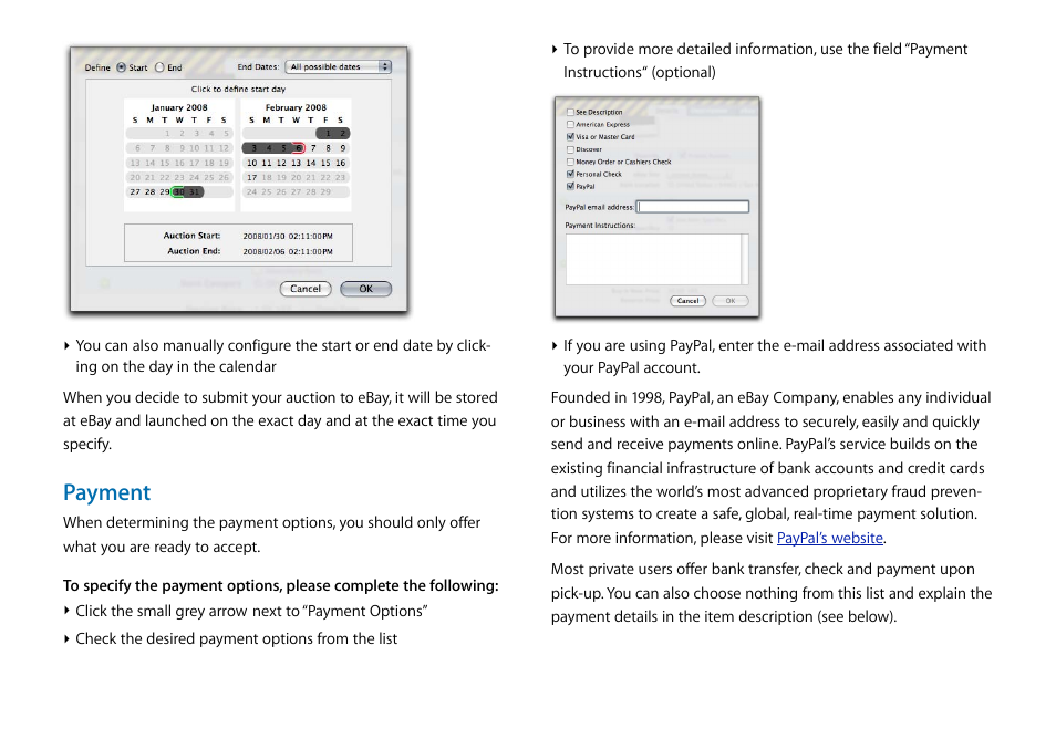 Payment | equinux iSale express 1.2.9 User Manual | Page 18 / 43