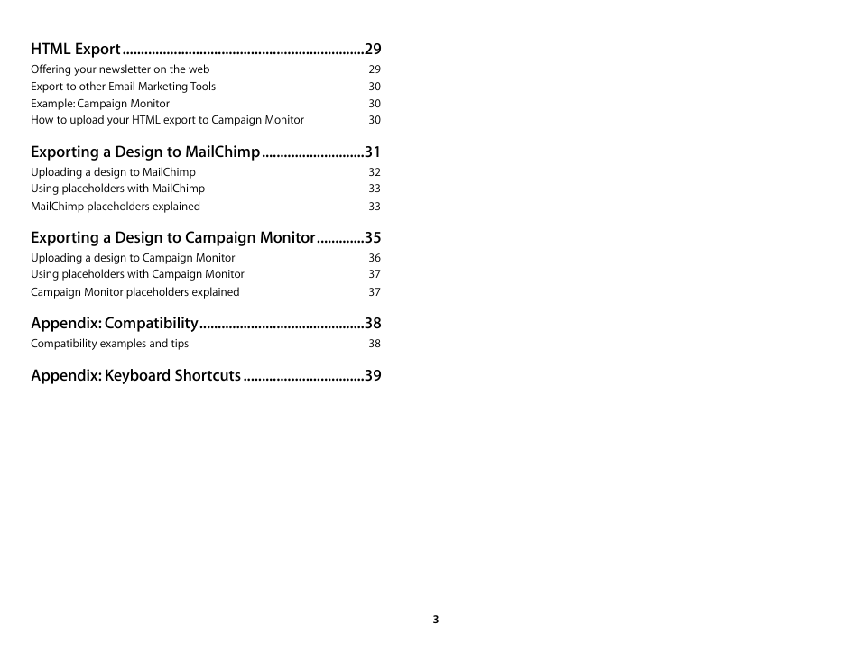 equinux Mail Designer 1.3.4 User Manual | Page 3 / 40
