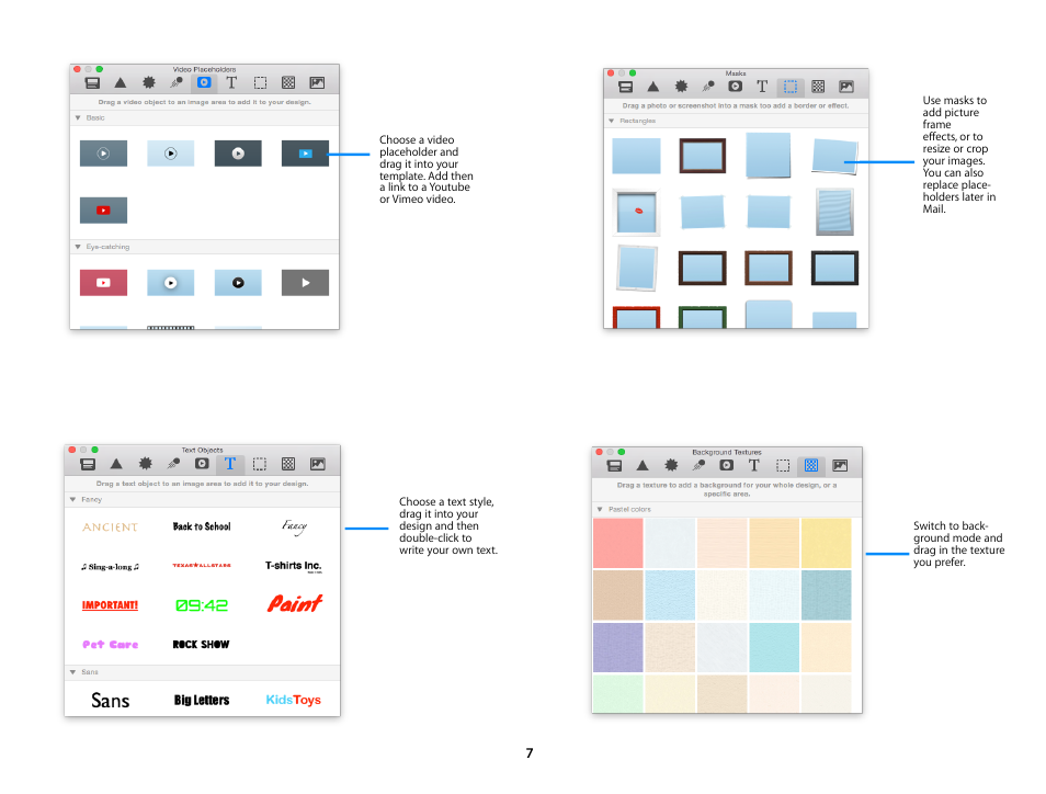 equinux Mail Designer Pro 2 User Manual | Page 7 / 50