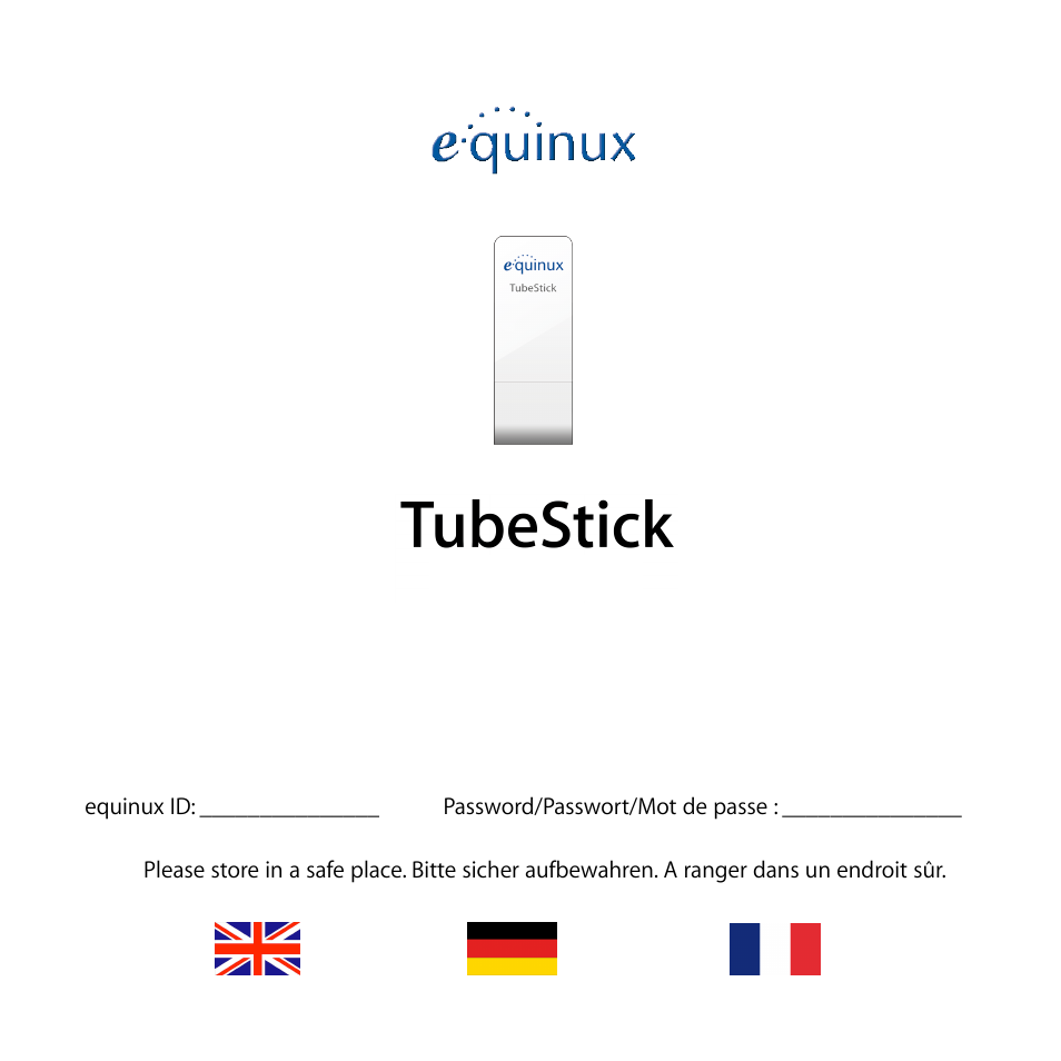 equinux TubeStick User Manual | 24 pages