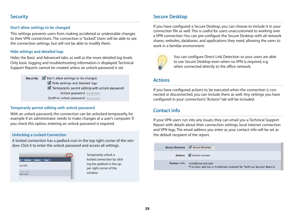 equinux VPN Tracker 6.4.6 User Manual | Page 39 / 78