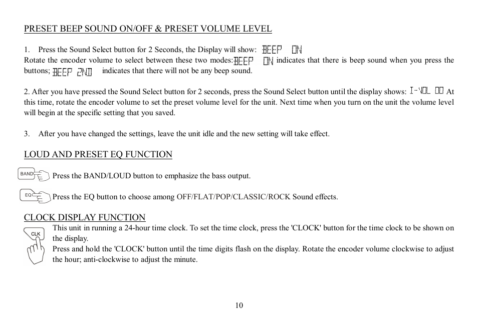 Hyundai H-CCR8080 User Manual | Page 10 / 32