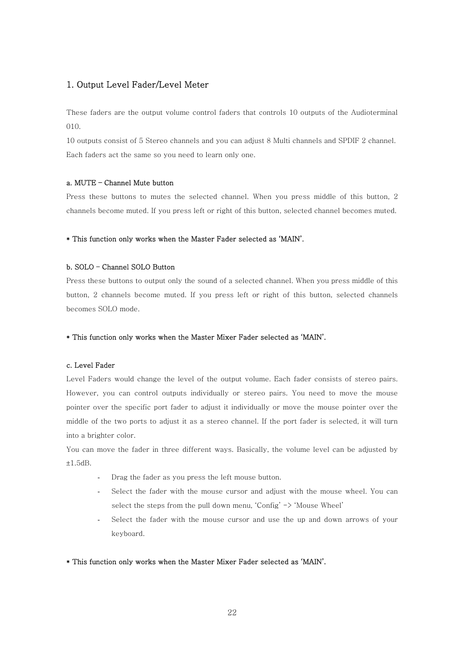 ESI Audioterminal 010 User Manual | Page 21 / 33