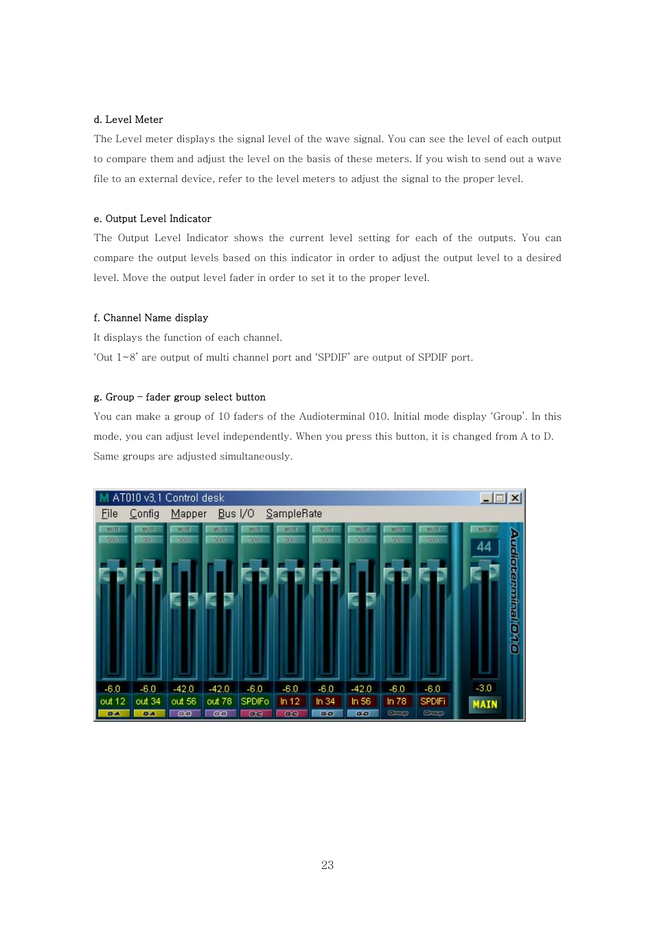 ESI Audioterminal 010 User Manual | Page 22 / 33