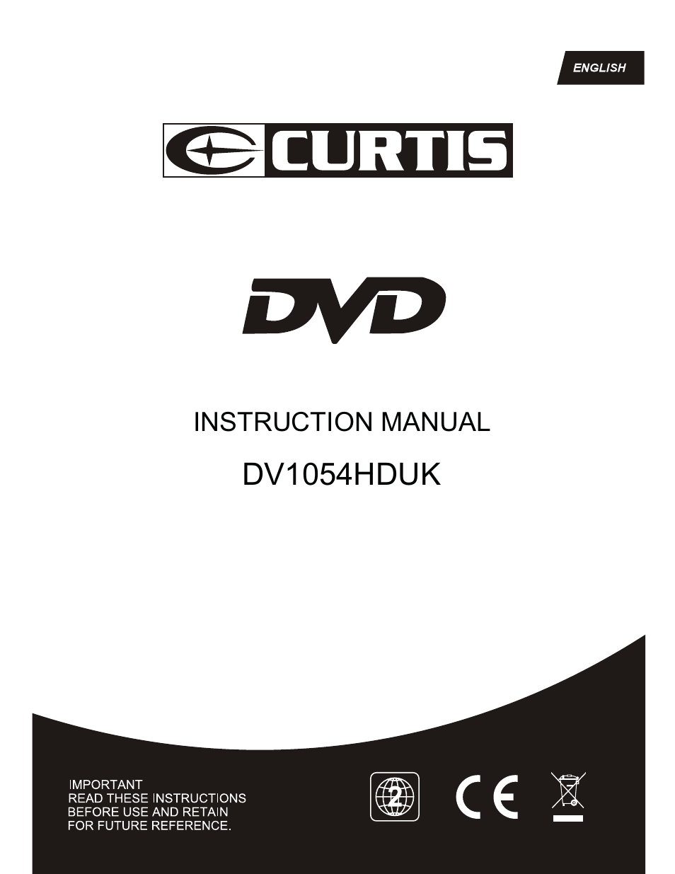 Curtis DV1054HDUK User Manual | 29 pages