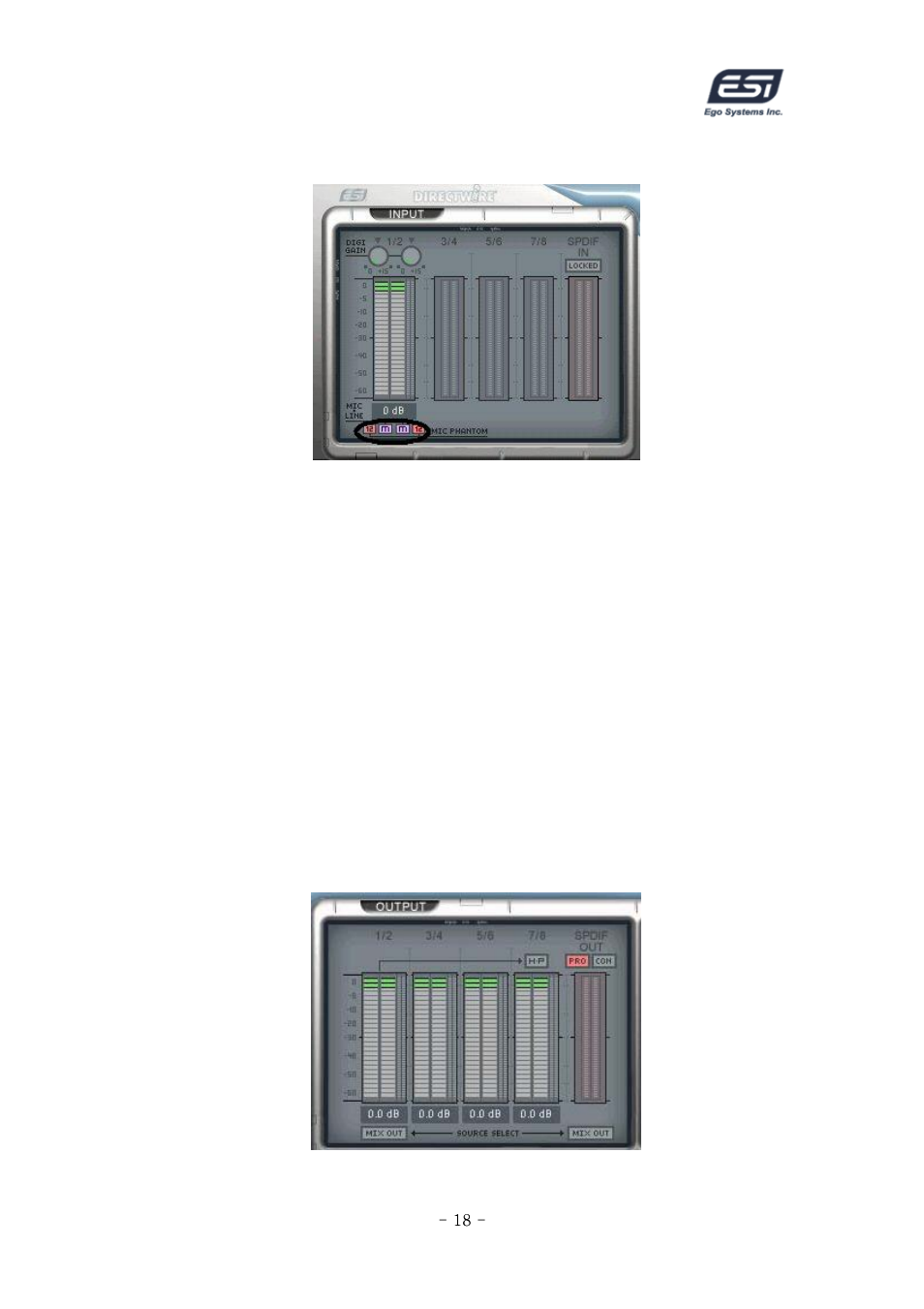 ESI ESP1010 User Manual | Page 18 / 30