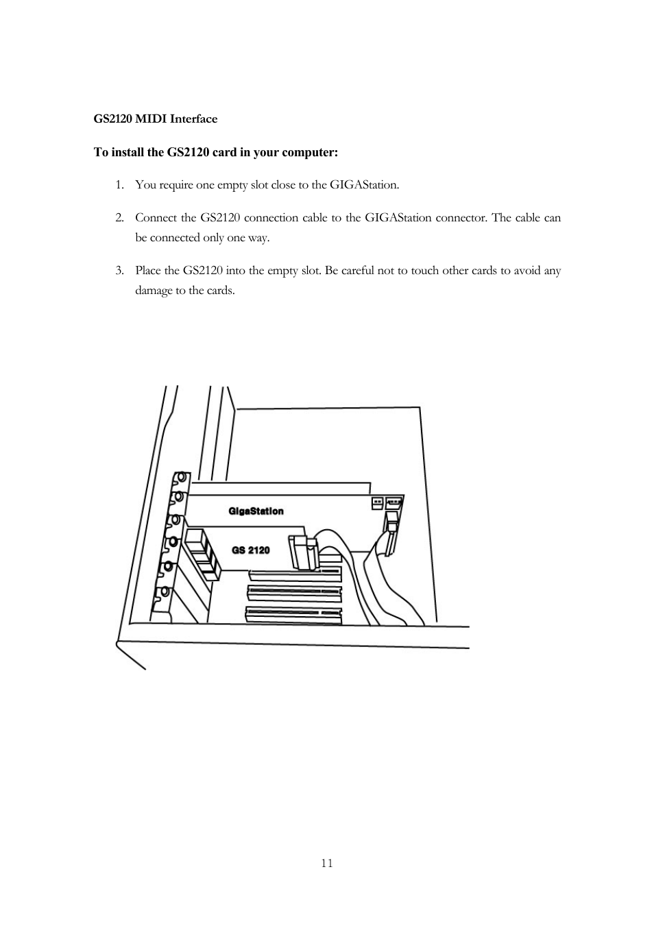 ESI GigaStation User Manual | Page 12 / 37