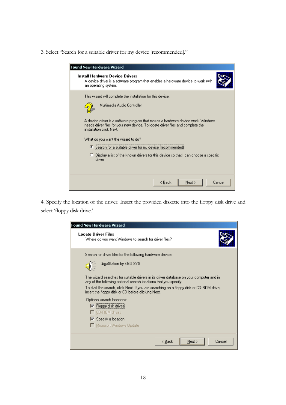 ESI GigaStation User Manual | Page 19 / 37