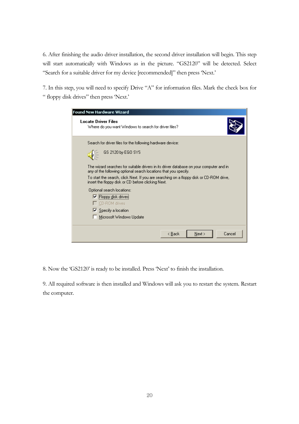 ESI GigaStation User Manual | Page 21 / 37