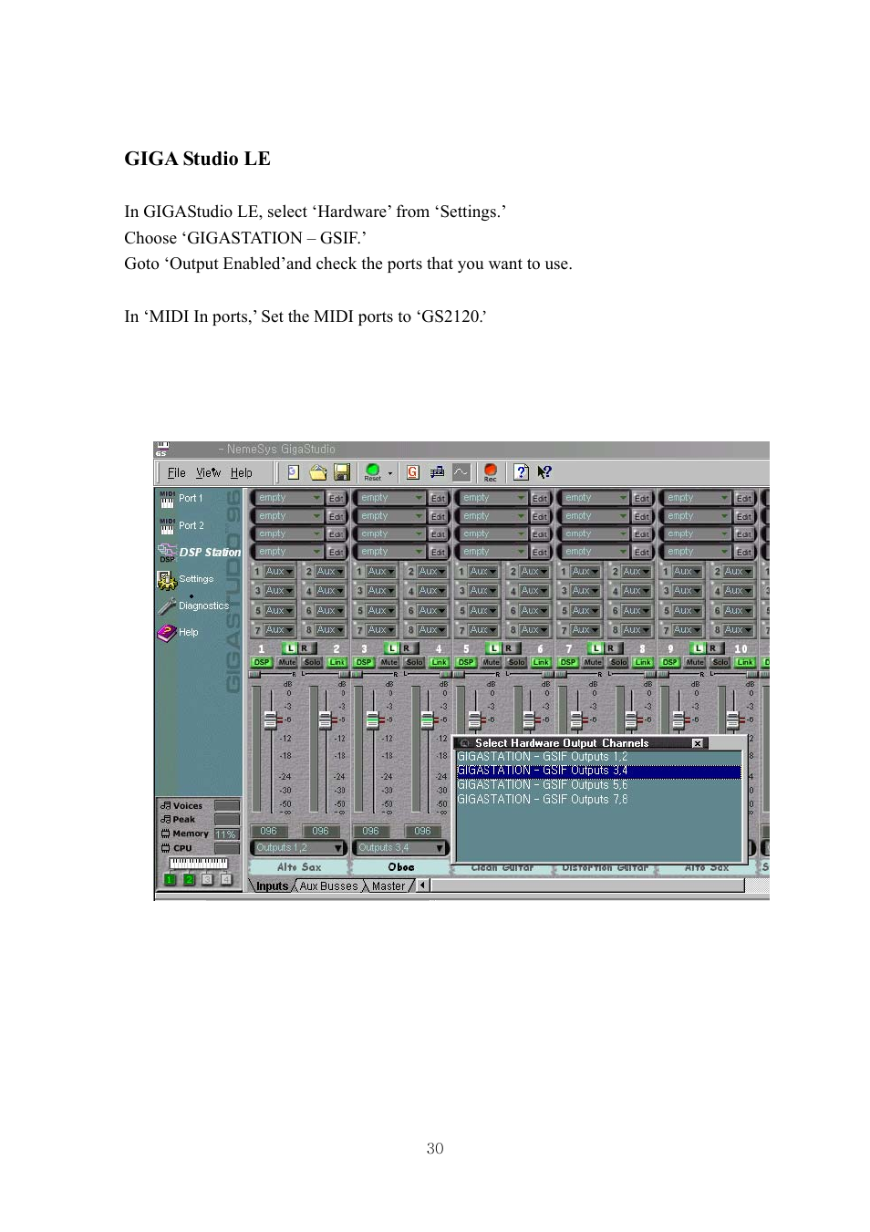 ESI GigaStation User Manual | Page 31 / 37