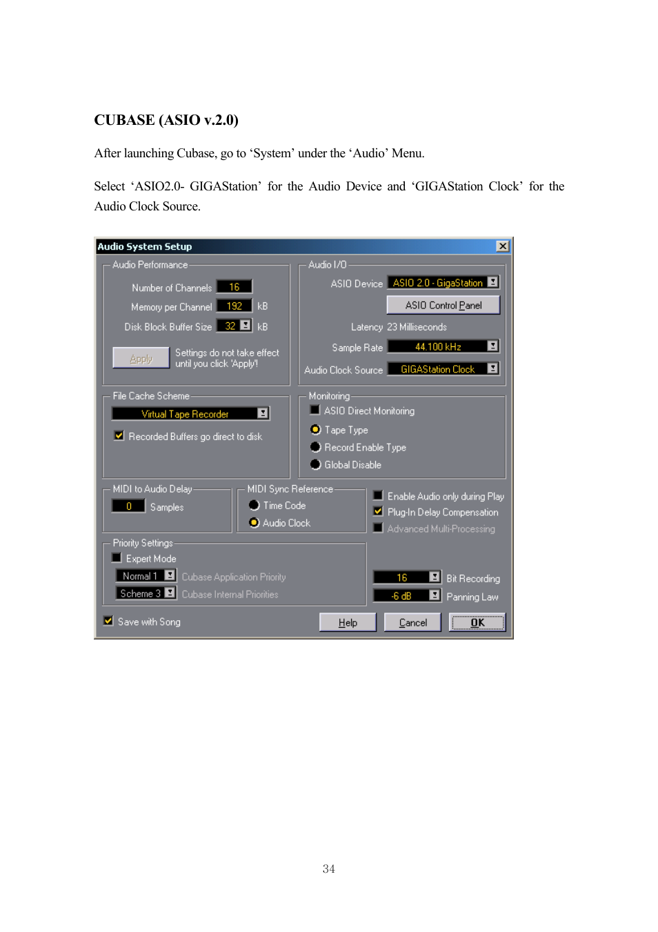 ESI GigaStation User Manual | Page 35 / 37
