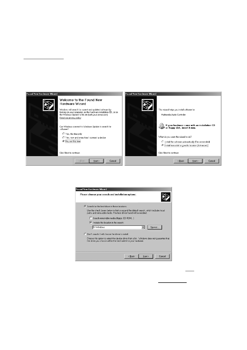 Driver software installation | ESI Juli@ User Manual | Page 14 / 28