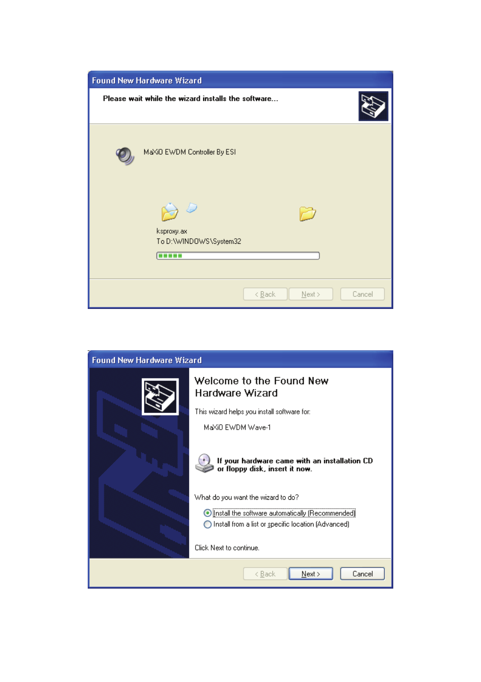 ESI MaXiO 032 User Manual | Page 22 / 53