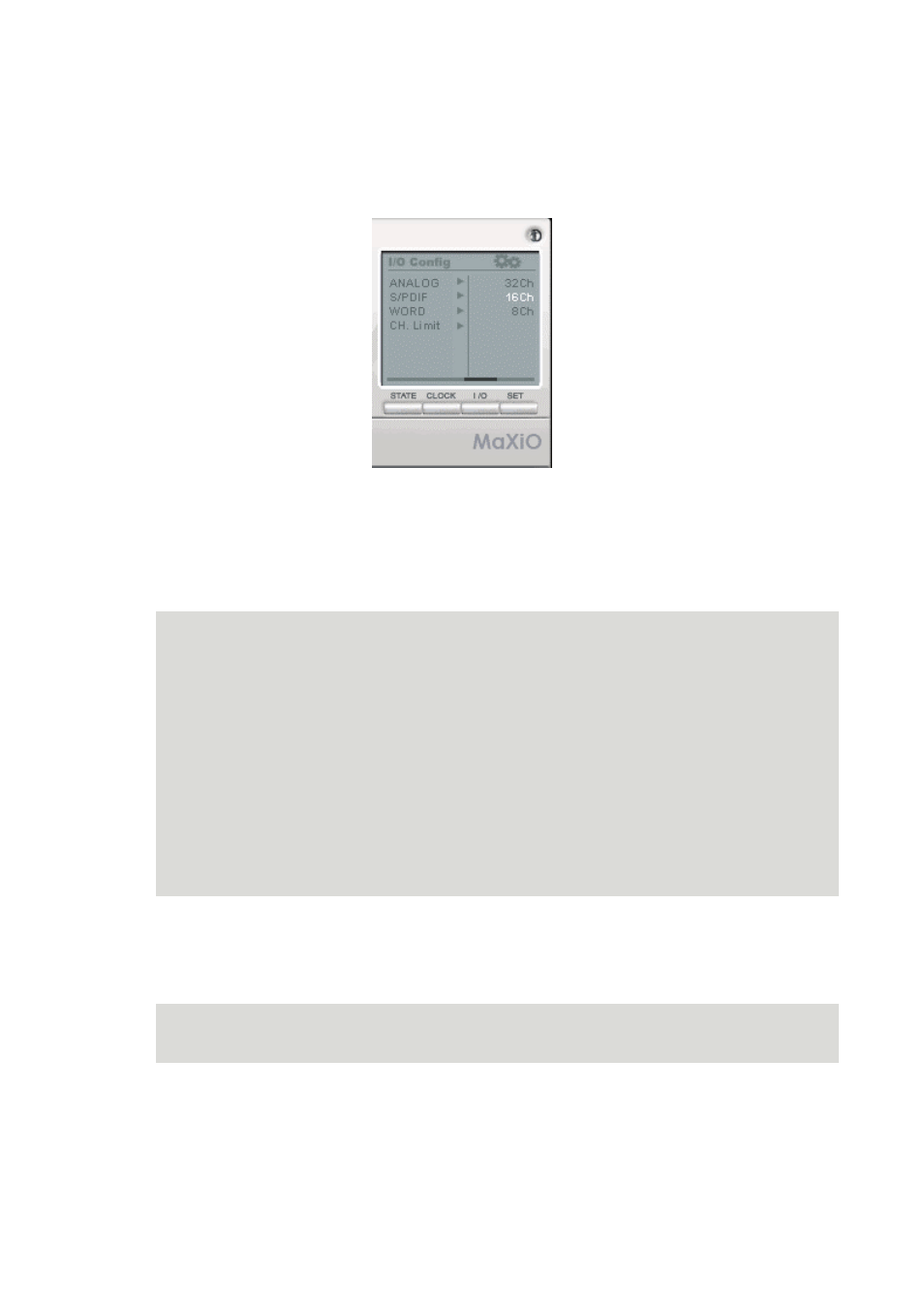 ESI MaXiO 032 User Manual | Page 36 / 53