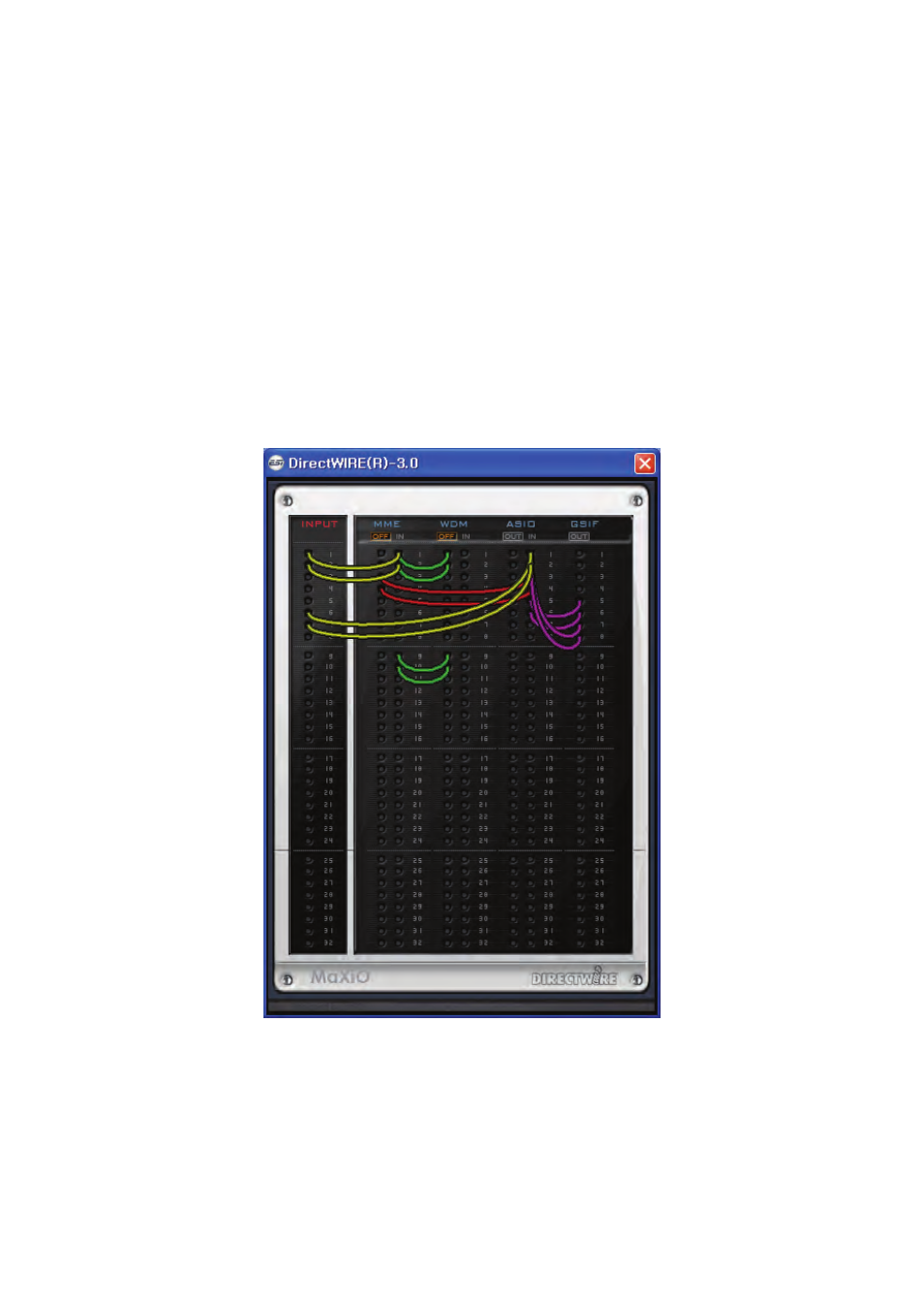 Directwire 3.0 | ESI MaXiO 032 User Manual | Page 46 / 53