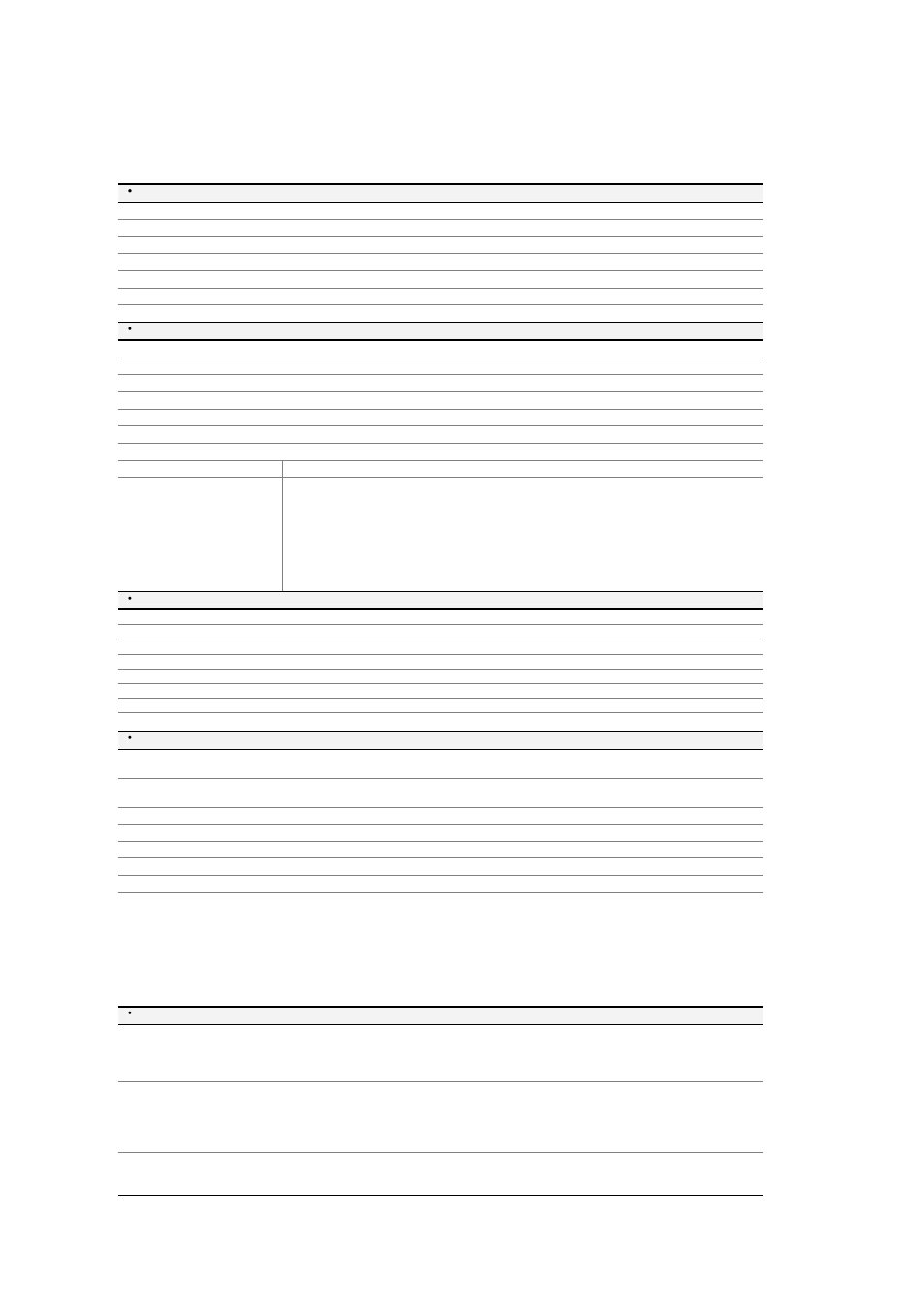 Technical specifications | ESI EX8000 User Manual | Page 15 / 15