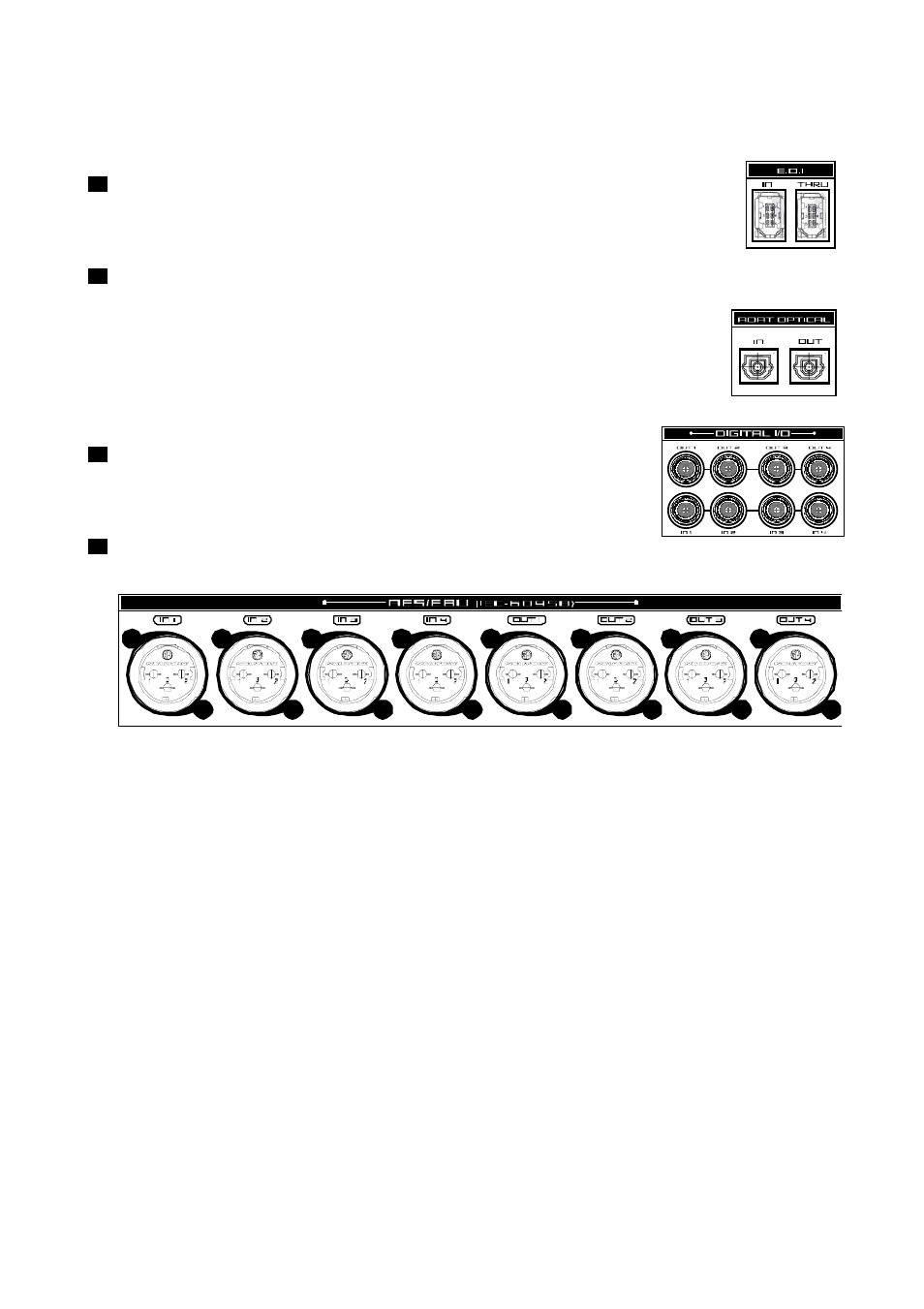 5 digital i/o | ESI EX8000 User Manual | Page 6 / 15