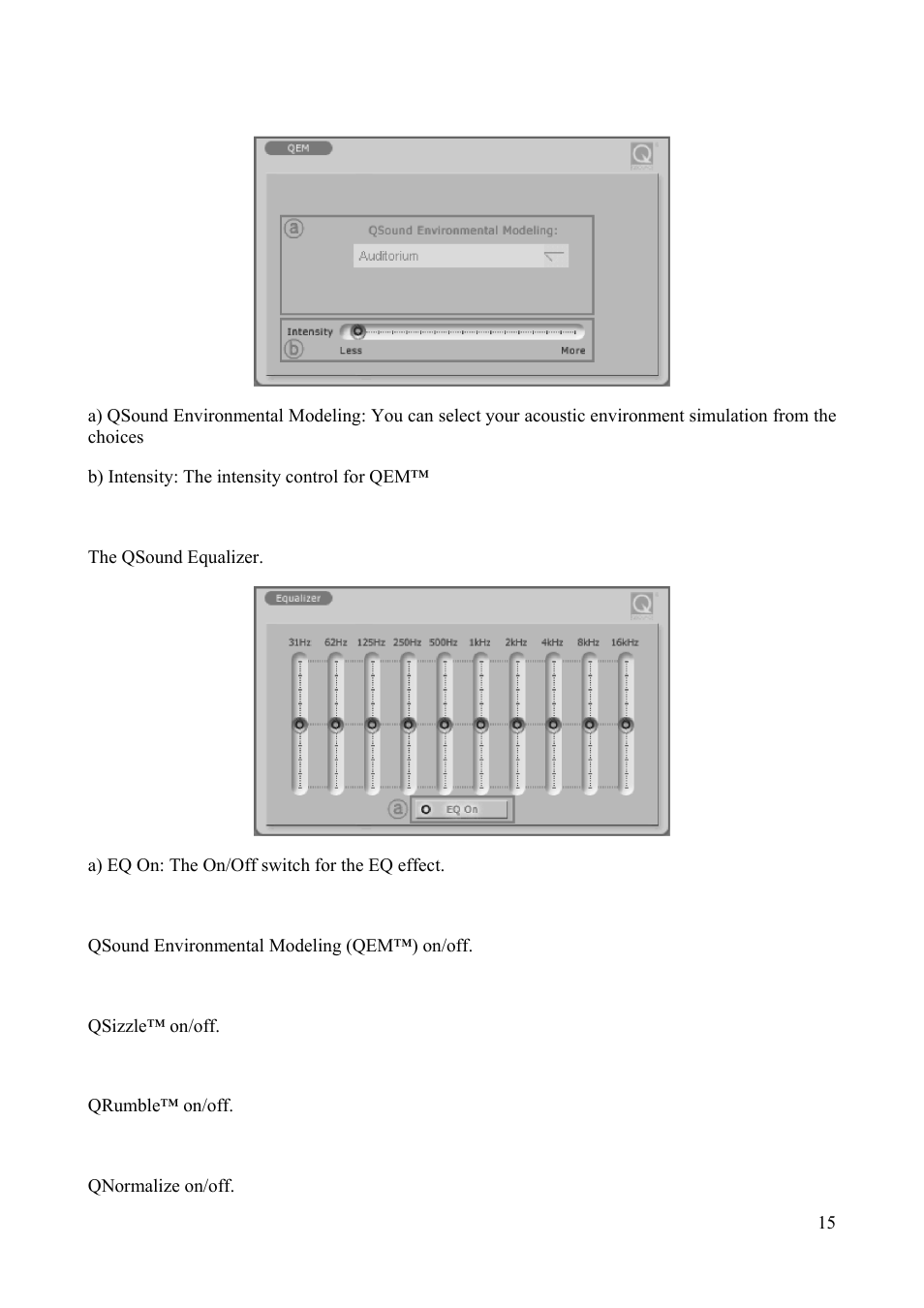 ESI Prodigy 7.1 HiFi User Manual | Page 15 / 21