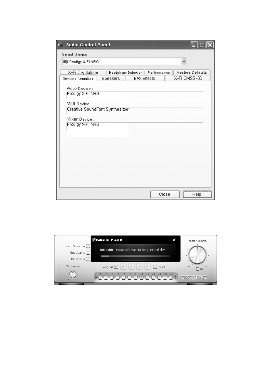 ESI Prodigy X-Fi NRG User Manual | Page 16 / 20