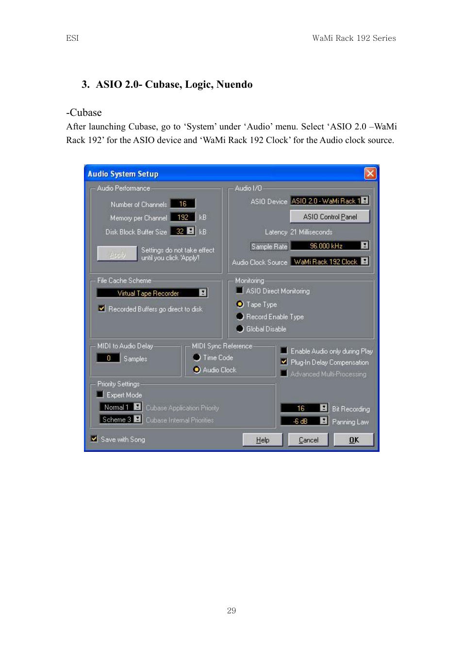 ESI WaMi Rack 192L User Manual | Page 28 / 43