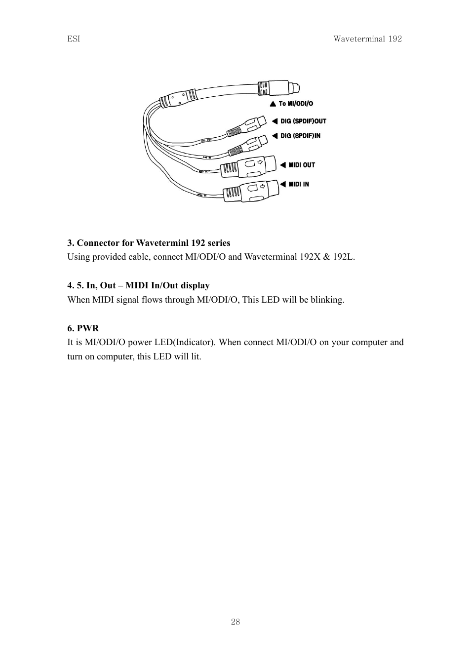 ESI Waveterminal 192L User Manual | Page 27 / 54