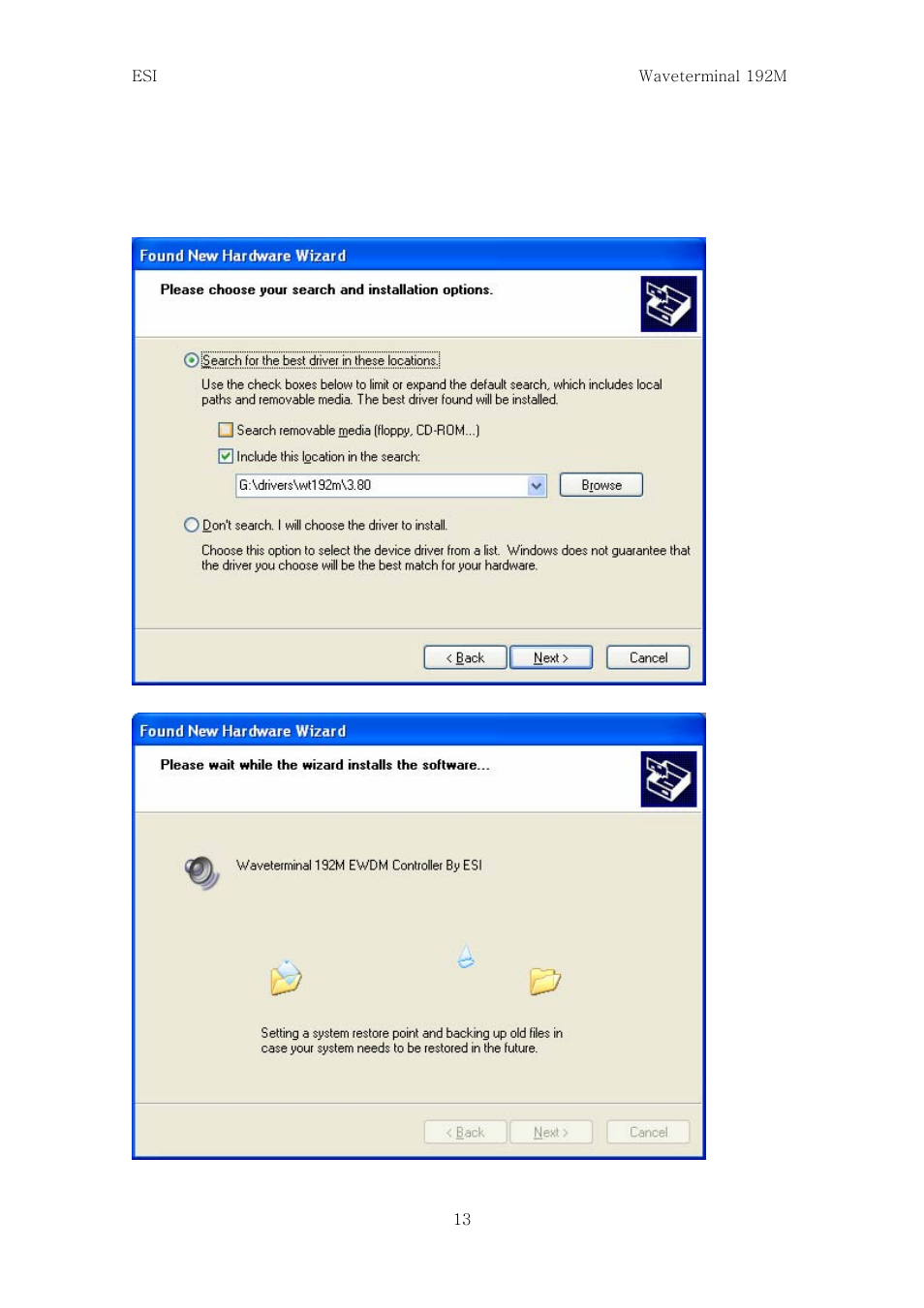 ESI Waveterminal 192M User Manual | Page 12 / 45