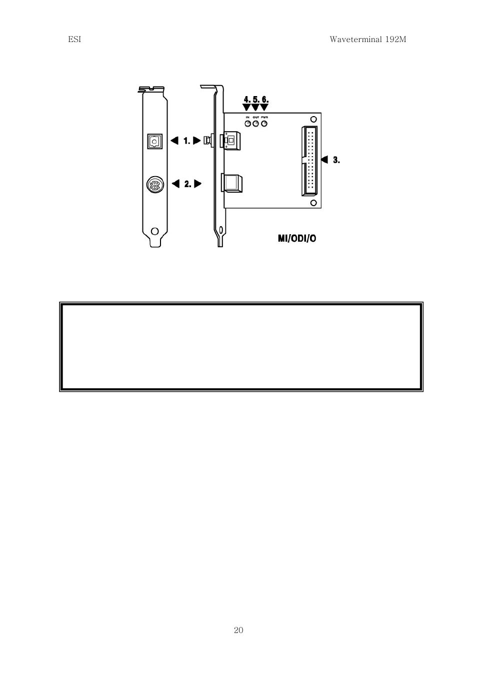 ESI Waveterminal 192M User Manual | Page 19 / 45