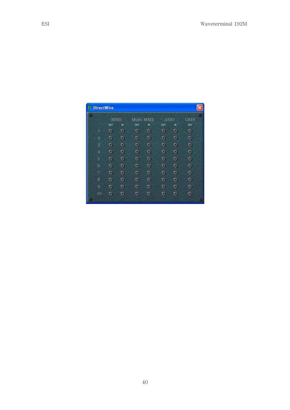 ESI Waveterminal 192M User Manual | Page 39 / 45