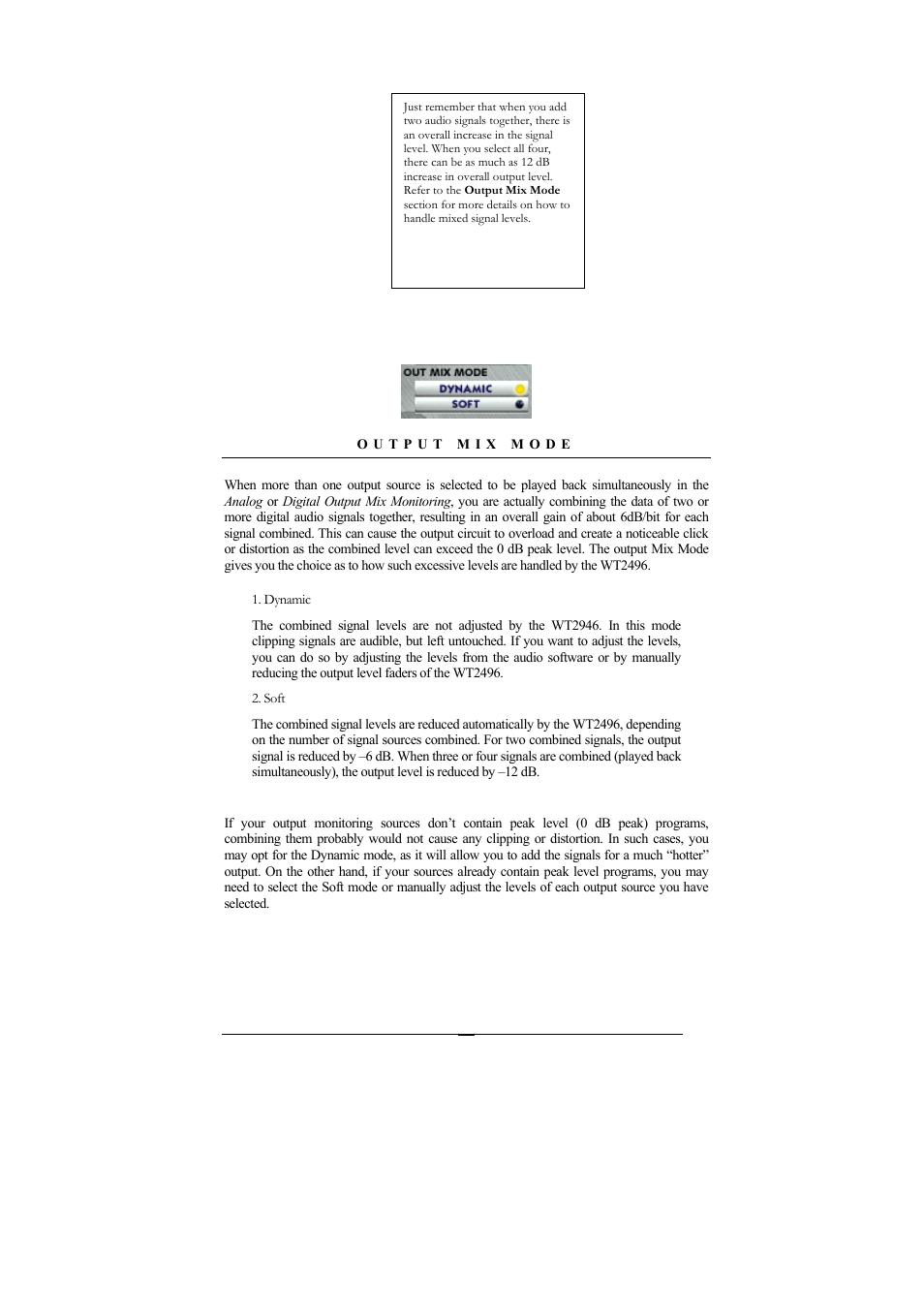 ESI Waveterminal 2496 User Manual | Page 26 / 38
