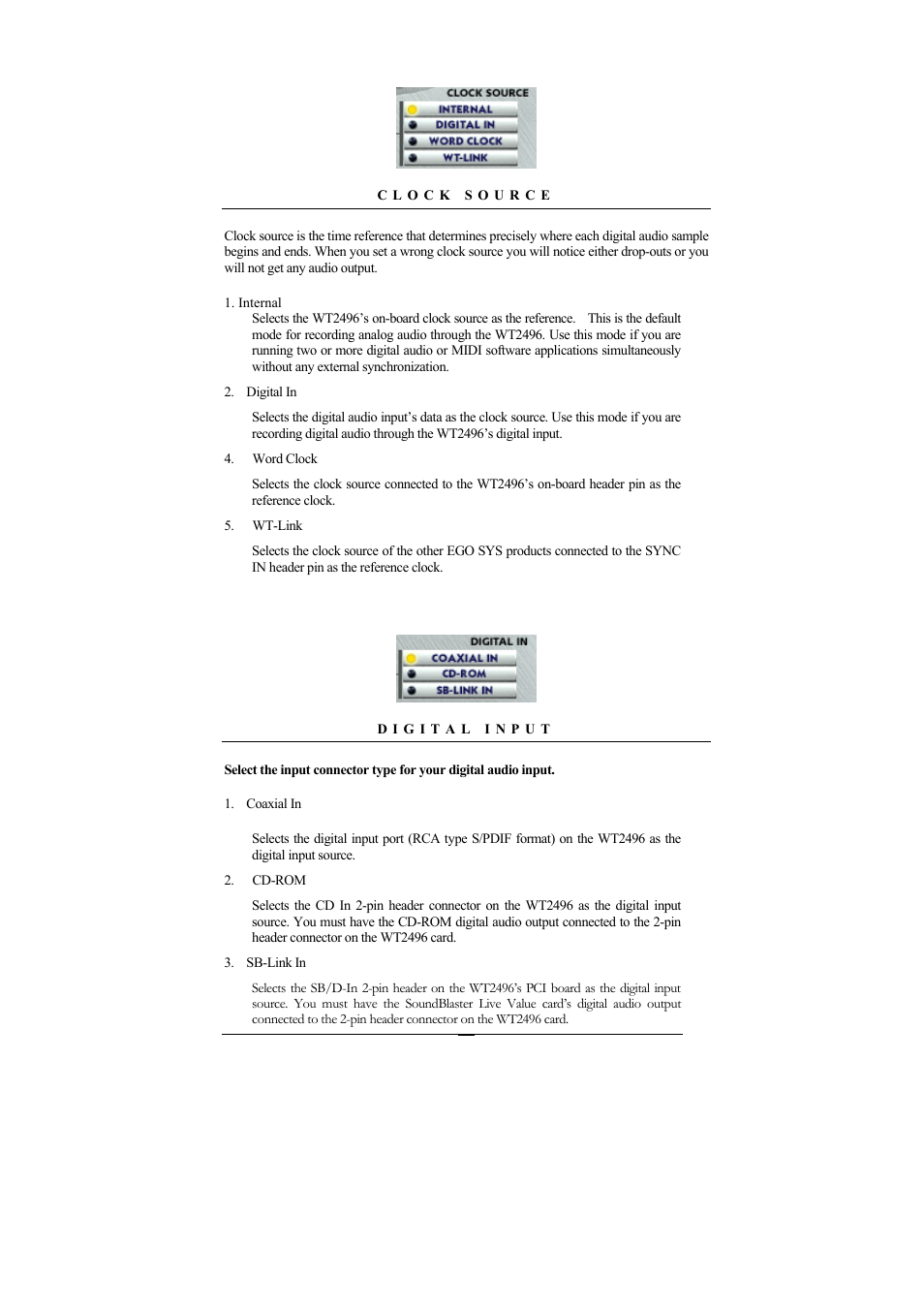 ESI Waveterminal 2496 User Manual | Page 27 / 38