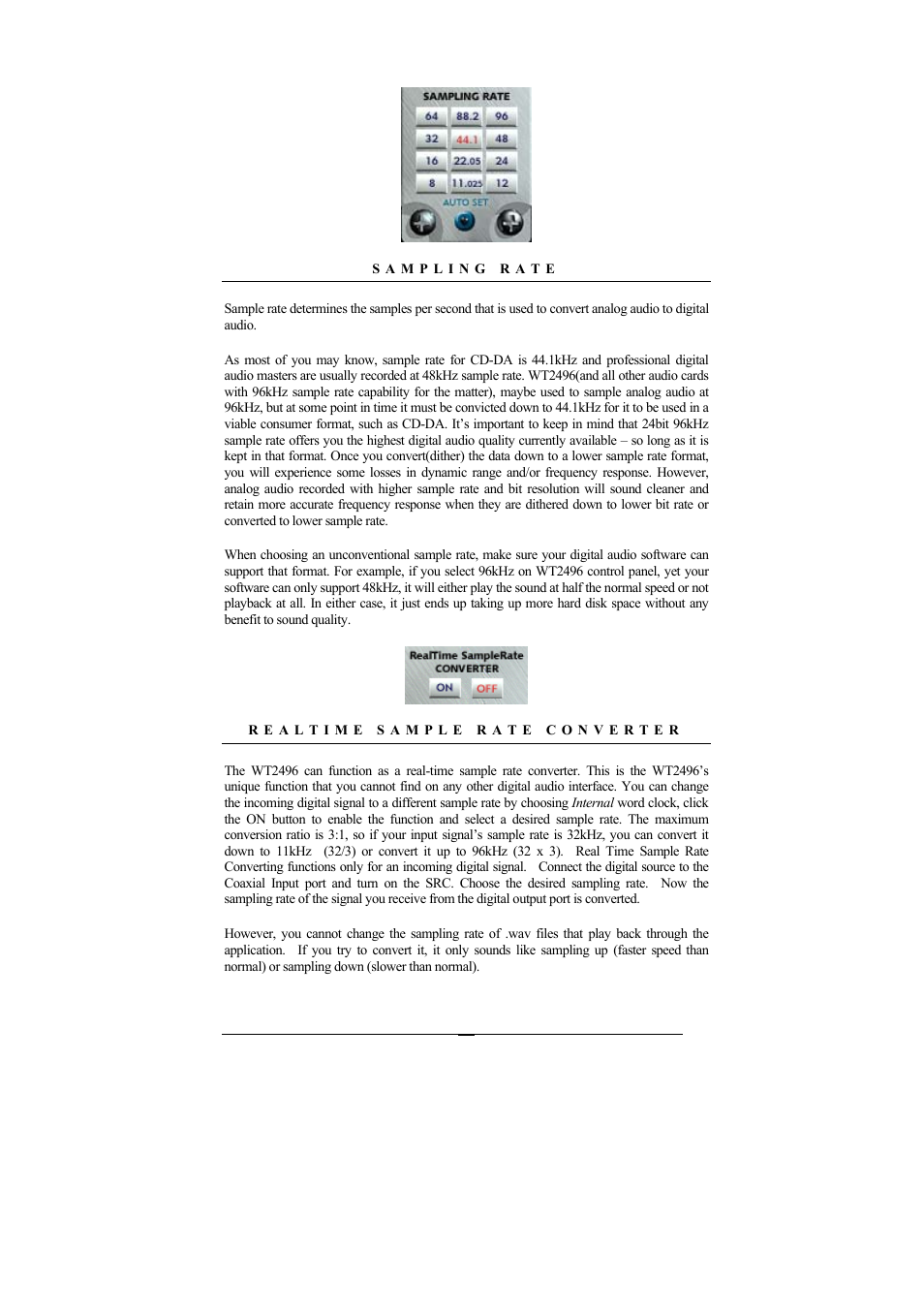 ESI Waveterminal 2496 User Manual | Page 29 / 38