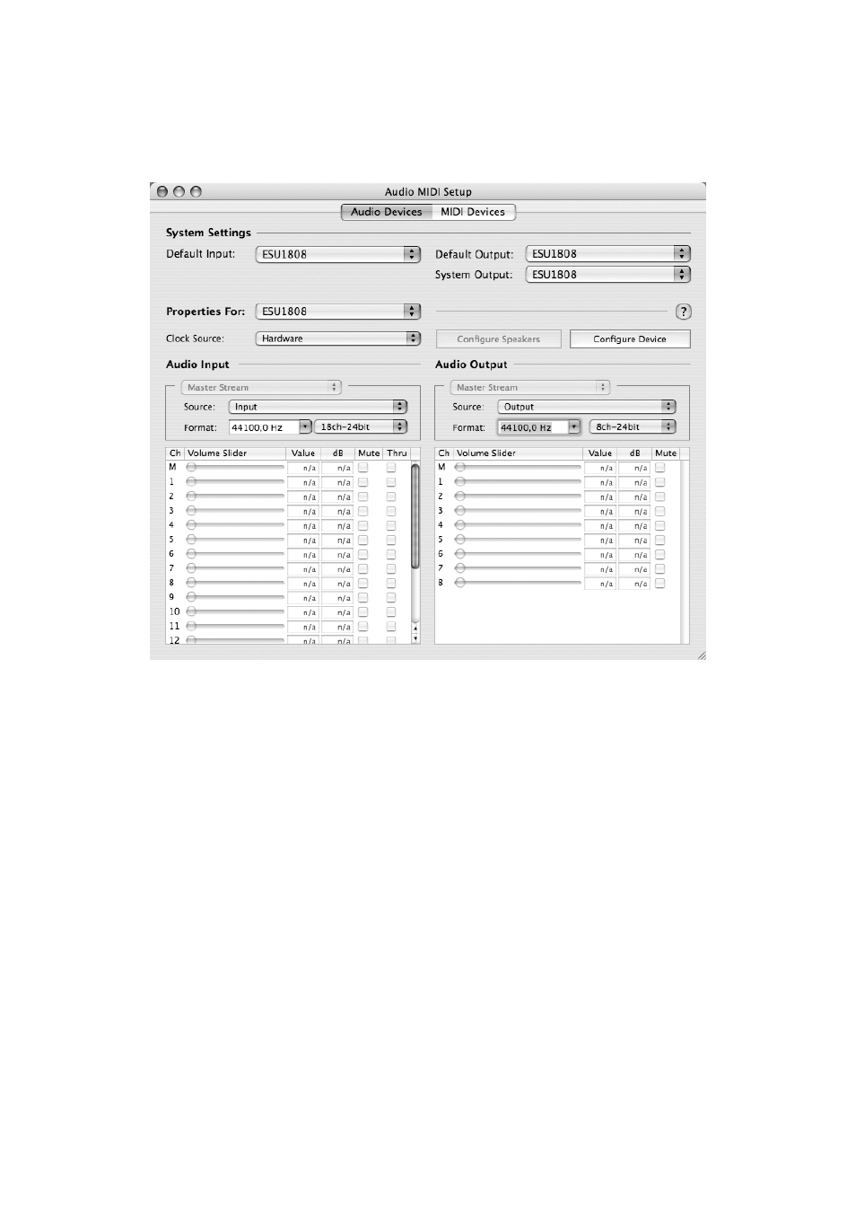 ESI ESU1808 User Manual | Page 18 / 23