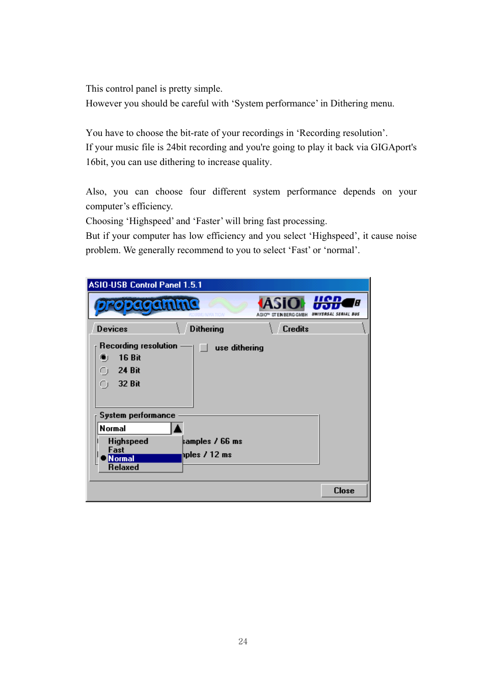 ESI GIGAPort DG User Manual | Page 24 / 28