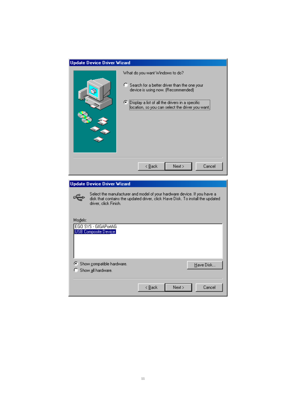 ESI GIGAPort DG Installation User Manual | Page 11 / 13