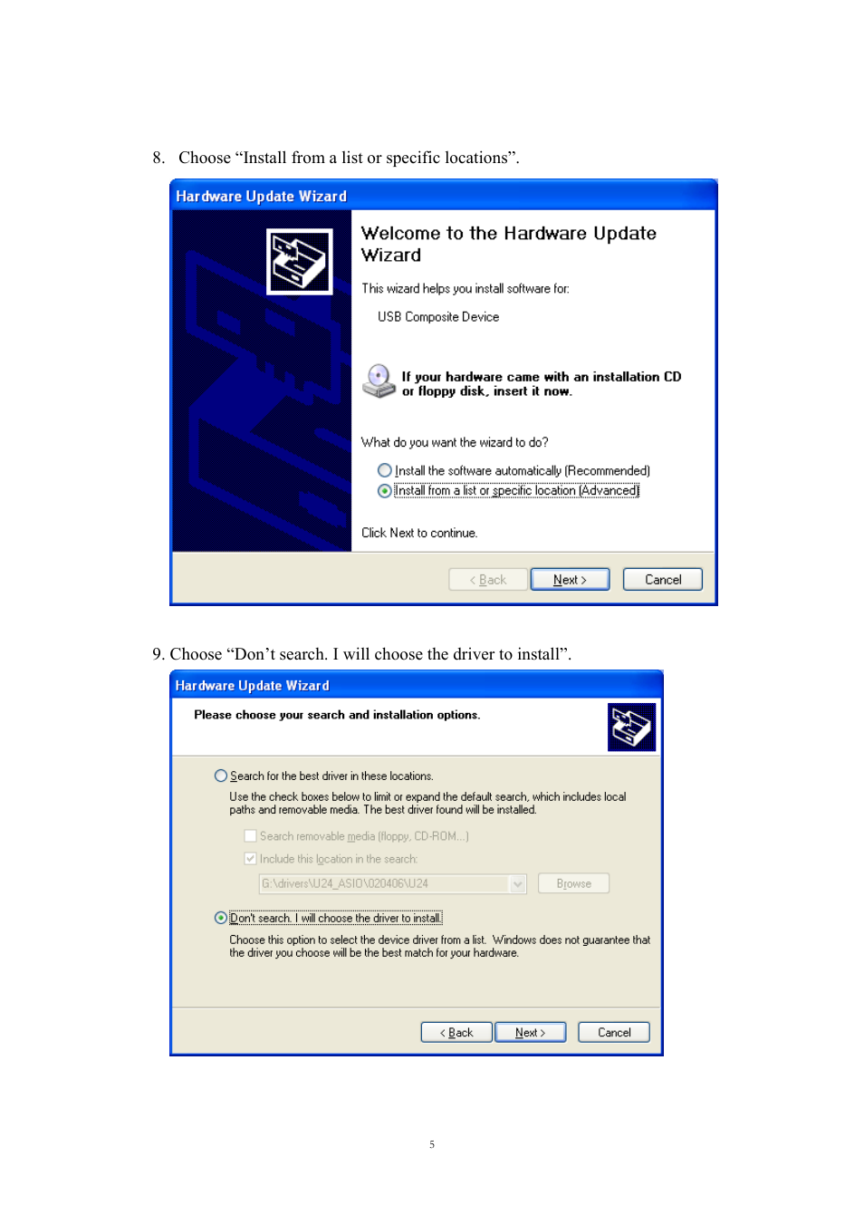 ESI GIGAPort DG Installation User Manual | Page 5 / 13