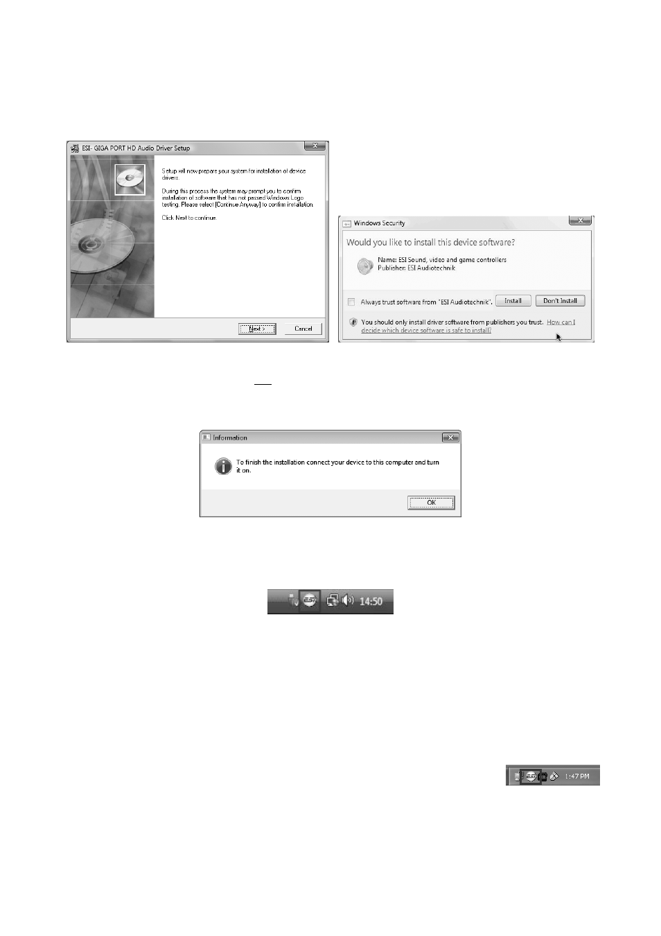 Control panel | ESI GIGAPORT HD User Manual | Page 8 / 12