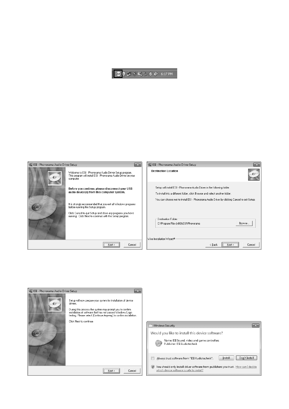ESI PHONORAMA User Manual | Page 7 / 16
