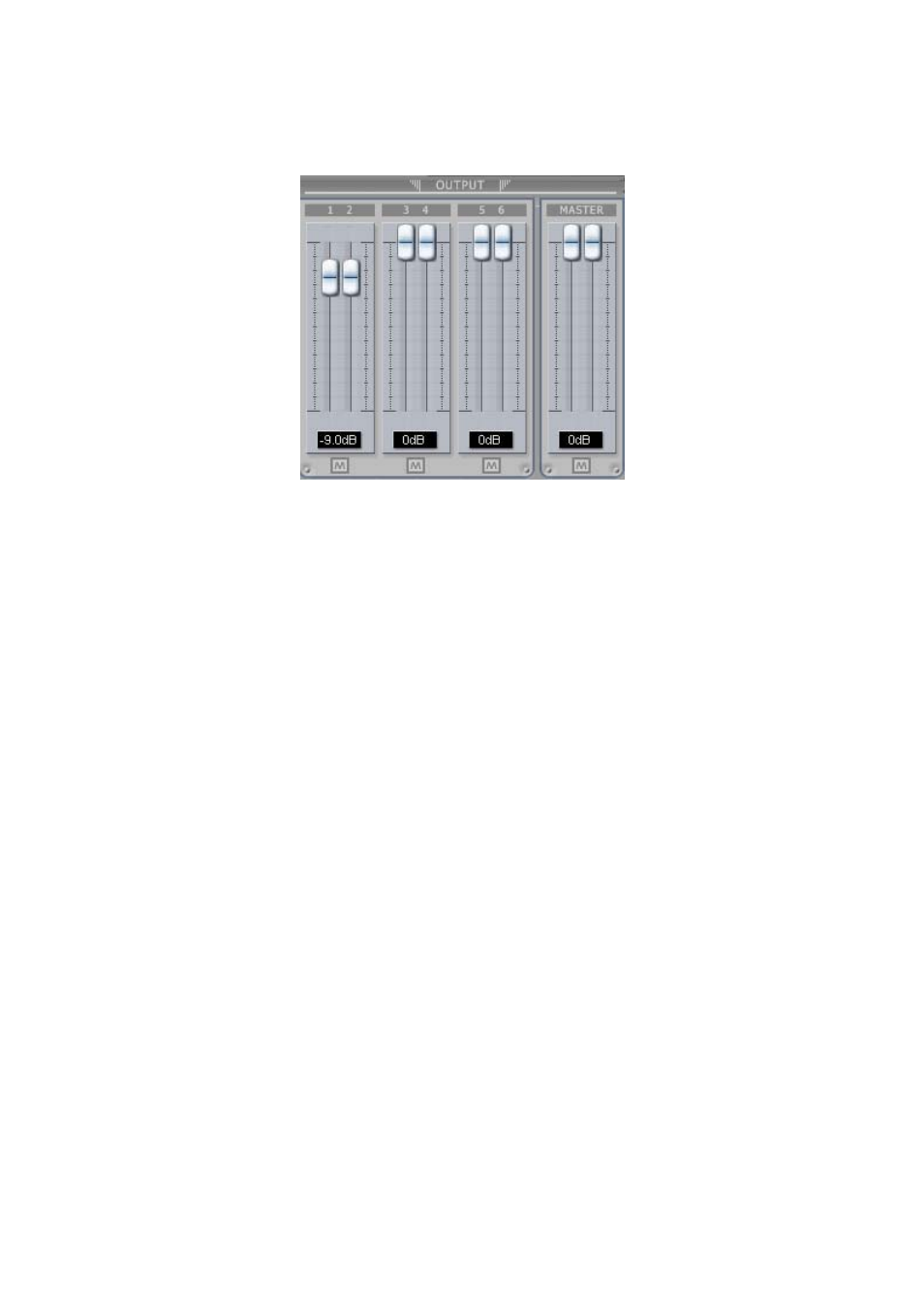 Output section | ESI U46DJ User Manual | Page 15 / 24