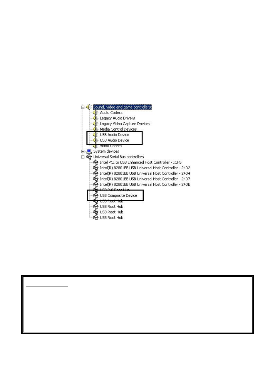 Driver installation, Important note | ESI U46DJ User Manual | Page 8 / 24