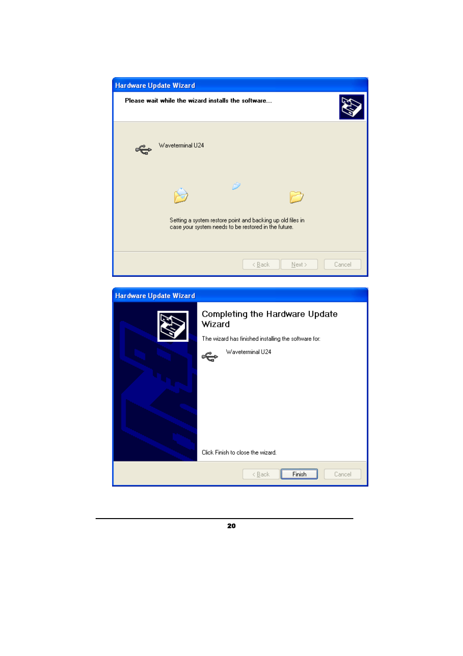ESI Waveterminal U24 User Manual | Page 20 / 60