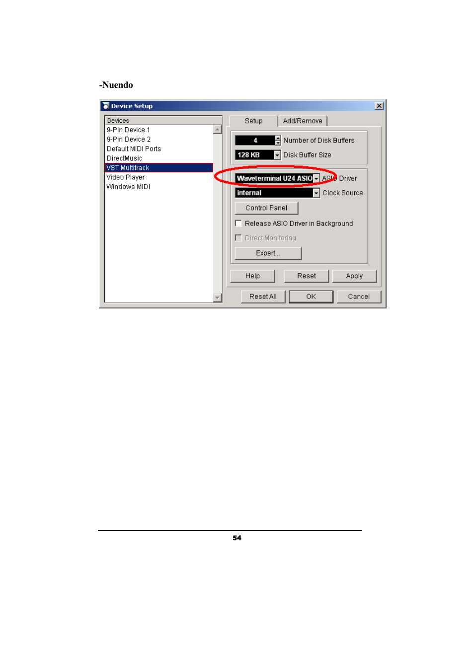 ESI Waveterminal U24 User Manual | Page 54 / 60