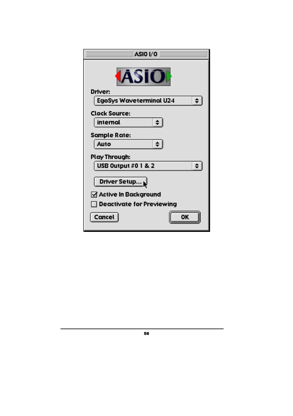 ESI Waveterminal U24 User Manual | Page 56 / 60