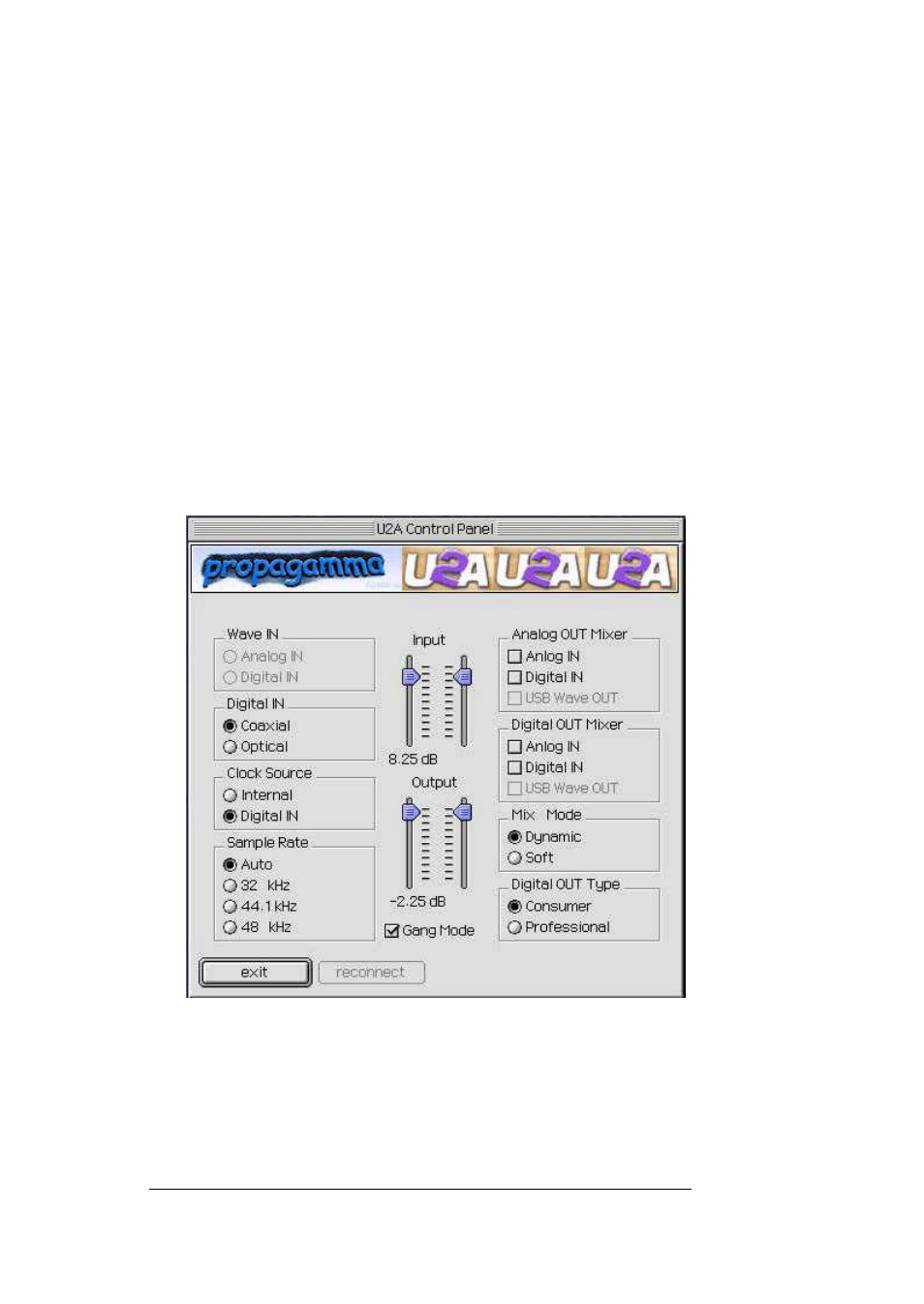 ESI Waveterminal U2A User Manual | Page 17 / 32
