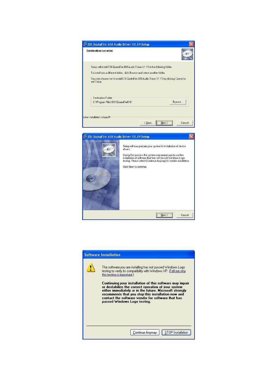 ESI QuataFire 610 User Manual | Page 10 / 28