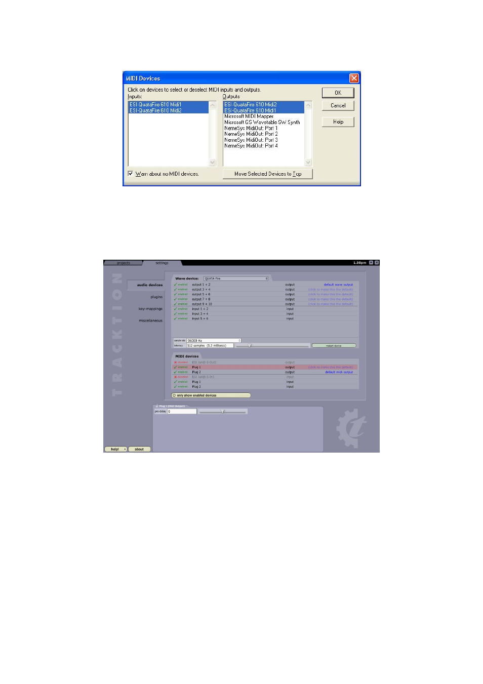 Tracktion, Tassman esi | ESI QuataFire 610 User Manual | Page 19 / 28
