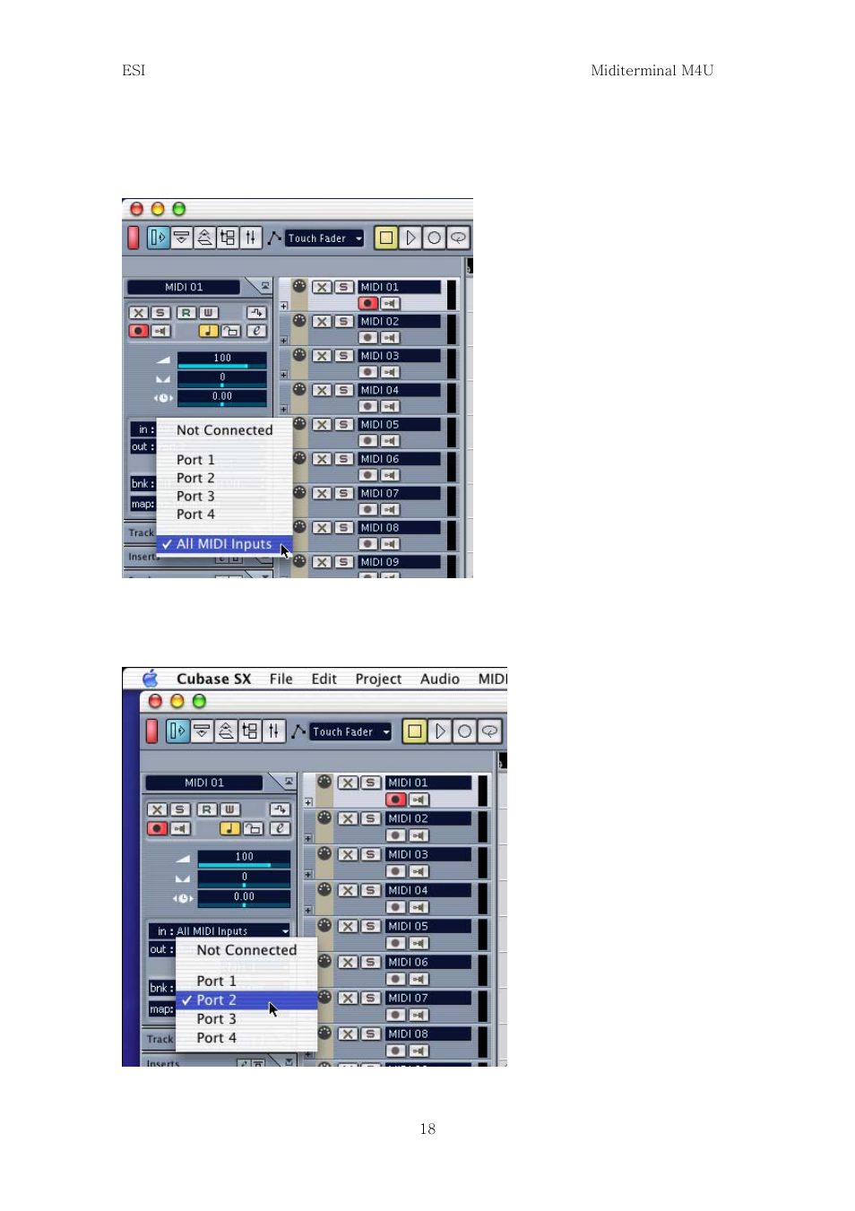 ESI M4U User Manual | Page 16 / 19