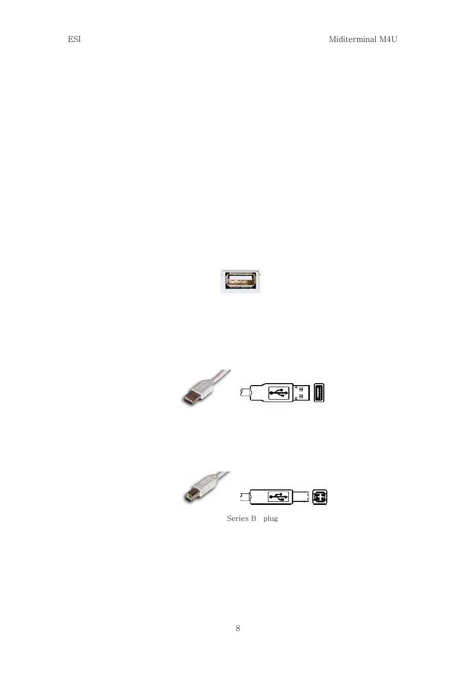 Installation, 1) hardware installation | ESI M4U User Manual | Page 6 / 19